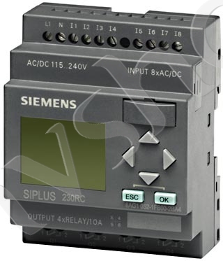 8DI(4AI)/4DO, Siemens 6ED1052-1MD00-0BA6 LOGO! 12/24RC, 200 BLOCKS 60 days warranty