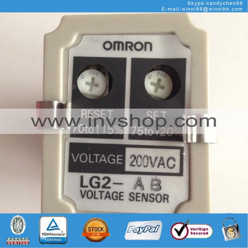 New Omron LG2-AB 220VAC Voltage Sensor