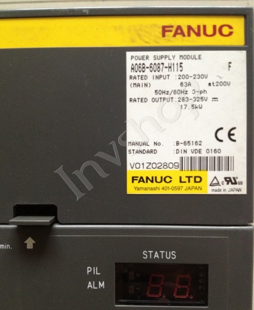 fanuc A06B-6087-H115 power supply module