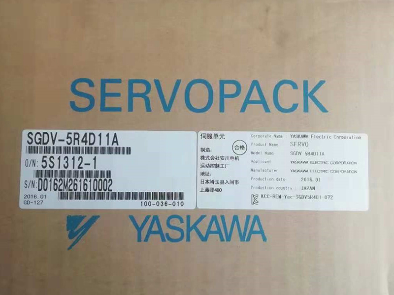 new Yaskawa Servo Motor SGDV-5R4D11A