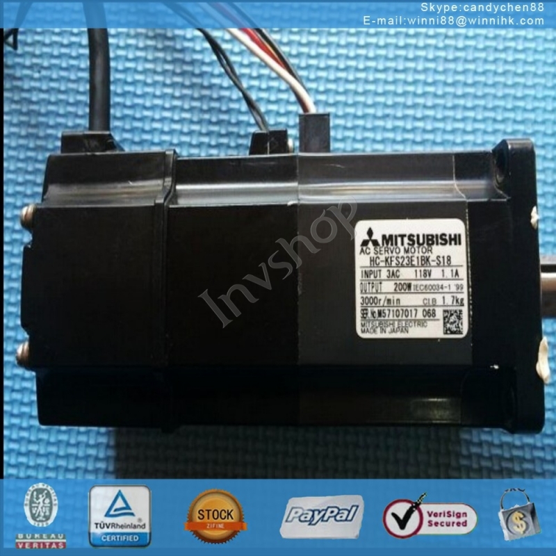 for Mitsubishi HC-KFS23E1BK-S18 servo motor