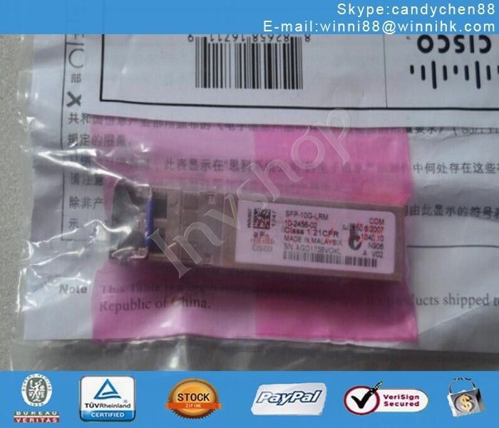 Transceiver Sealed CISCO SFP-10G-LRM NEW 1310nm SFP 220m in module