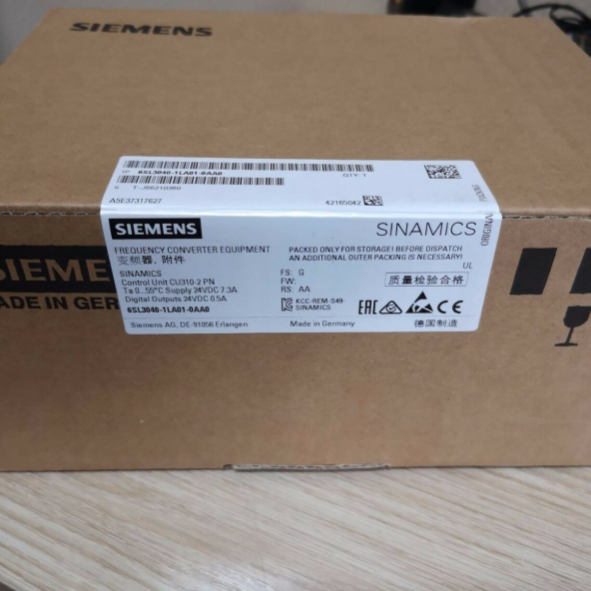 Siemens inverter 6SL3040-1LA01-0AA0