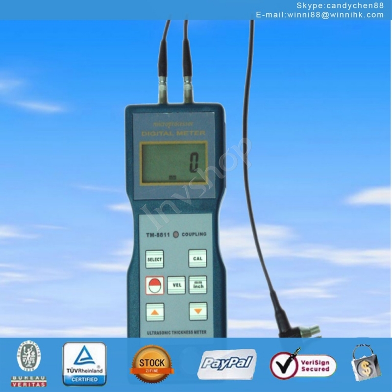 new TM-8811 Ultrasonic thickness meter