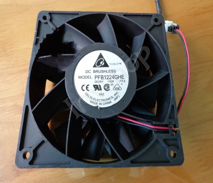 new Delta PFB1224GHE fan 120*120*38mm 2pin 24V 1.62A for ABB