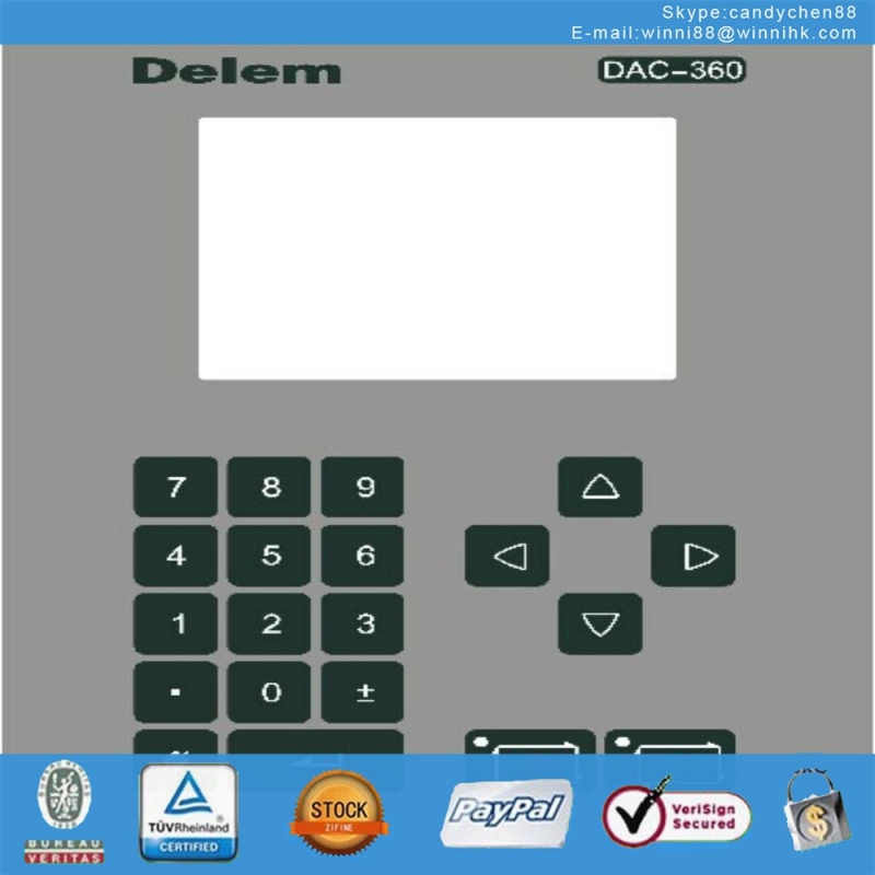 Membrane Keypad for DELEM DAC-360