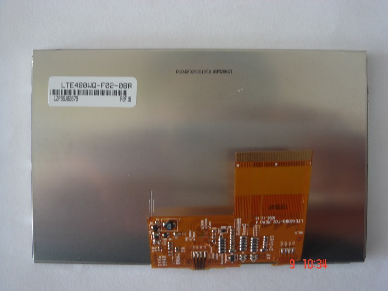 4.8 Inch Samsung LCD Screen 480*272 Dot Resolution LTE480WQ-F02