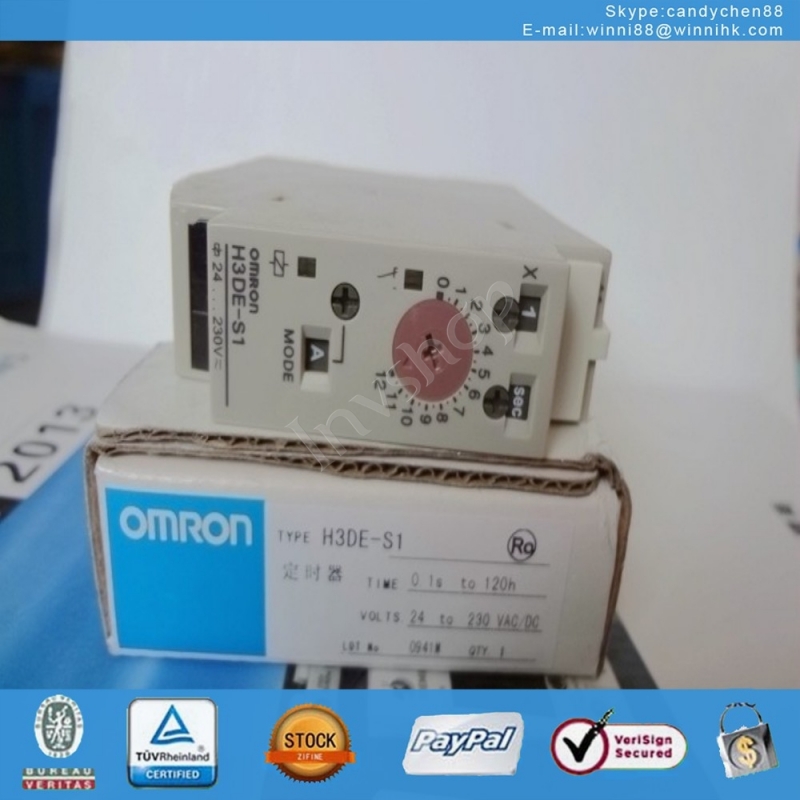 new OMRON H3DE-S1 Set the time relay