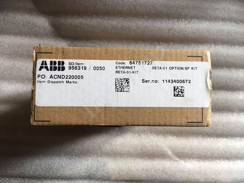 ABB inverter K1T REV:K accessories RETA-01-KIT Ethernet adapter RETA-01