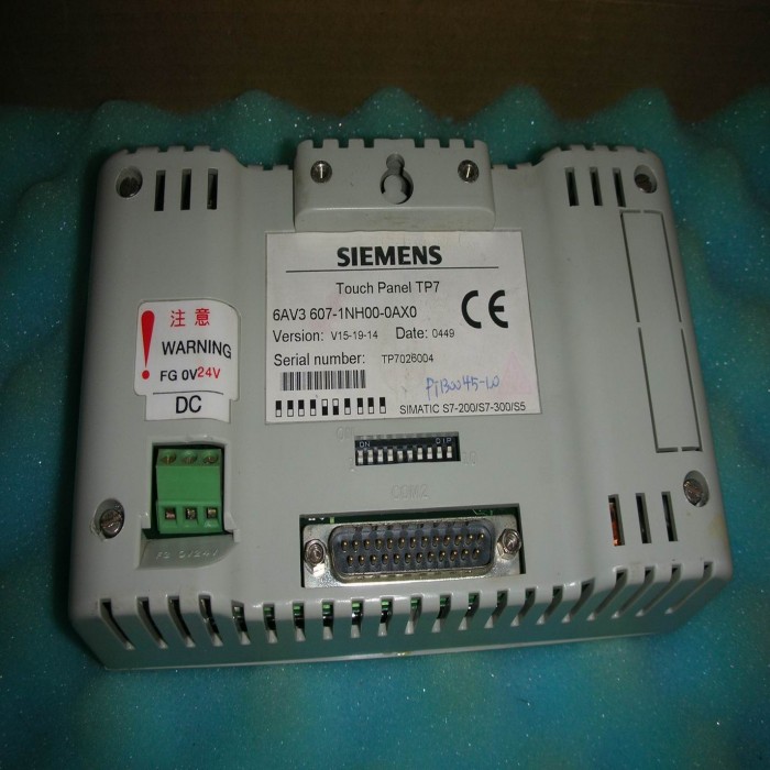 1PC Used 6AV3 607-1NH00-0AX0 Siemens TP7