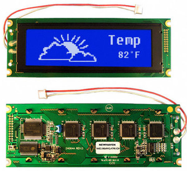 240 * 64 nhd-24064wg lcd - panel