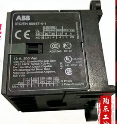 ABB Contactor IEC/EN 60947-4-1 12A 300V