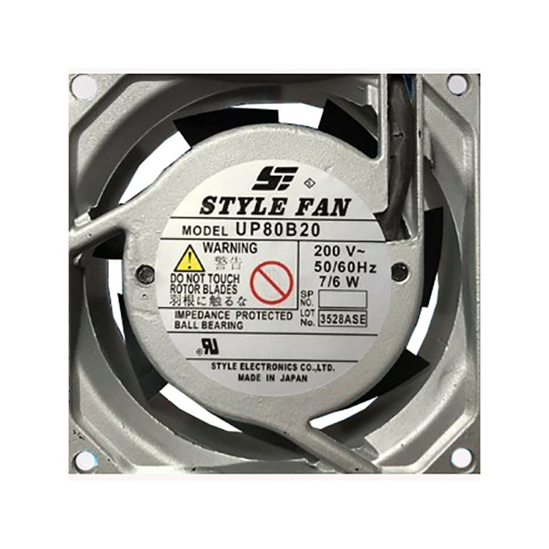 UP80B22 200VAC 7/6W original Japanese STYLEFAN 8025 aluminum frame AC fan