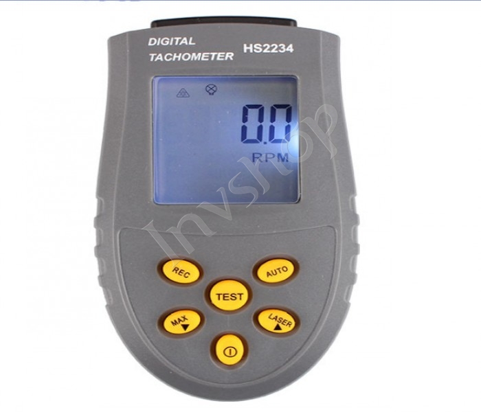 new HS2234 Laser Photo Tachometer RPM Meter Non-Contact Motor Speed