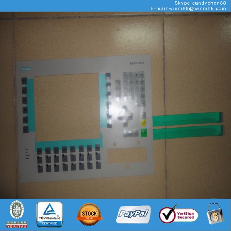 Membrane Keypad for Industrial monitor SIMATIC OP37 6AV3637-1LL00-0AX1