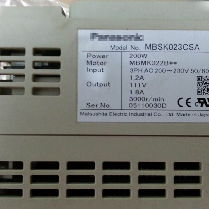 MBSK023CSA FOR Panasonic servo motor