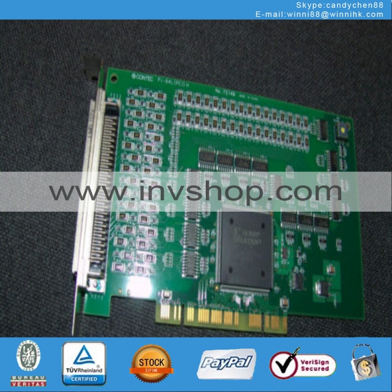 H NO.7214B Isolated PI-64L(PCI) Digital I/O Board Card Contec 60 days warranty
