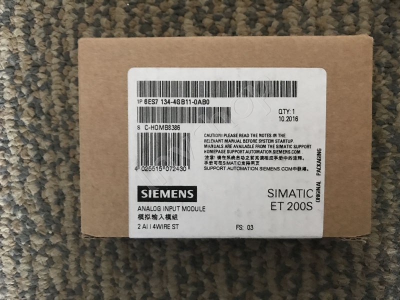 6ES7134-4GB11-0AB0 Siemens ET200S Analog Module New and Original