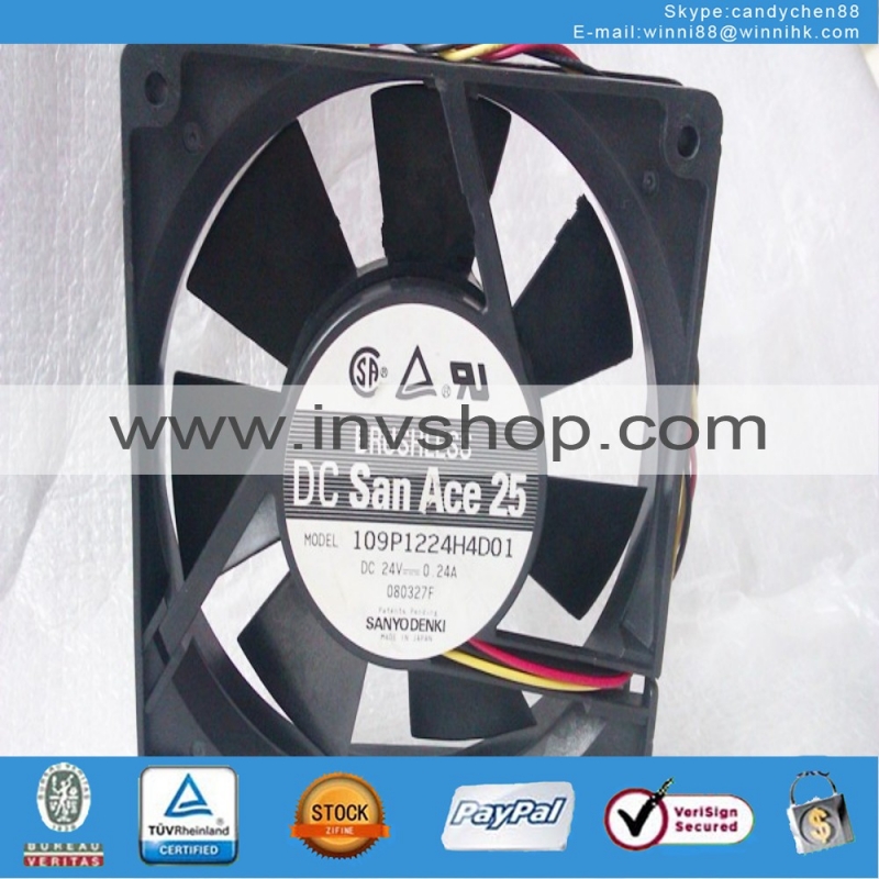 Die neue Sanyo 109p1224h4d01 fan 120 X 120 X 25 mm 3pin 24V 0.25a