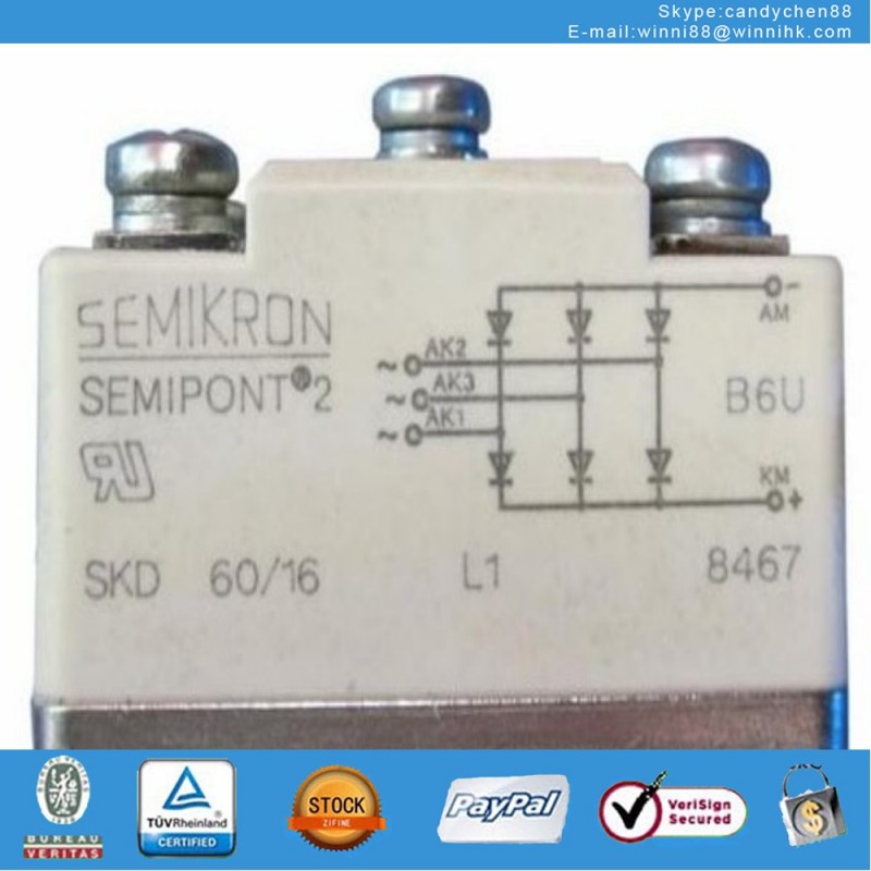 Semikron skd60-16 skd6016 SKD60 / 16