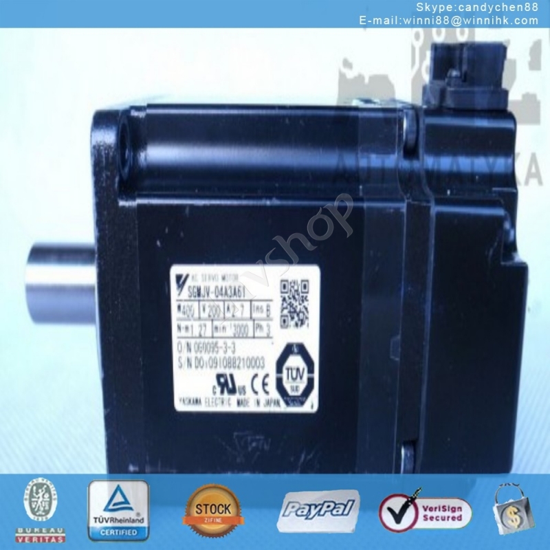 for Yaskawa SGMJV-04A3A61 Used servo motor