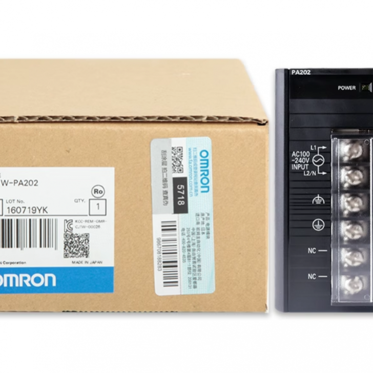 Omron PLC CJ1W-PA202 Power supply unit