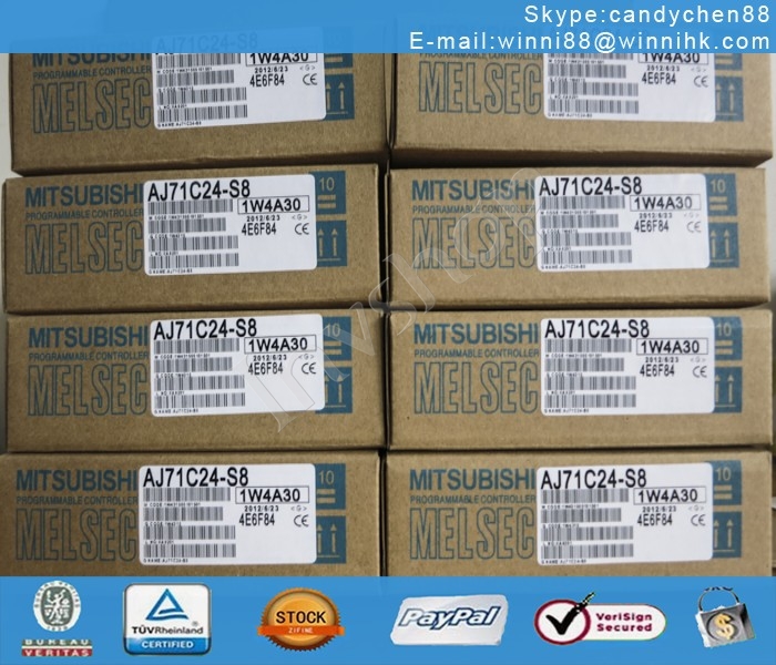 IN BOX PLC NEW AJ71C24-S8 Mitsubishi 1PC