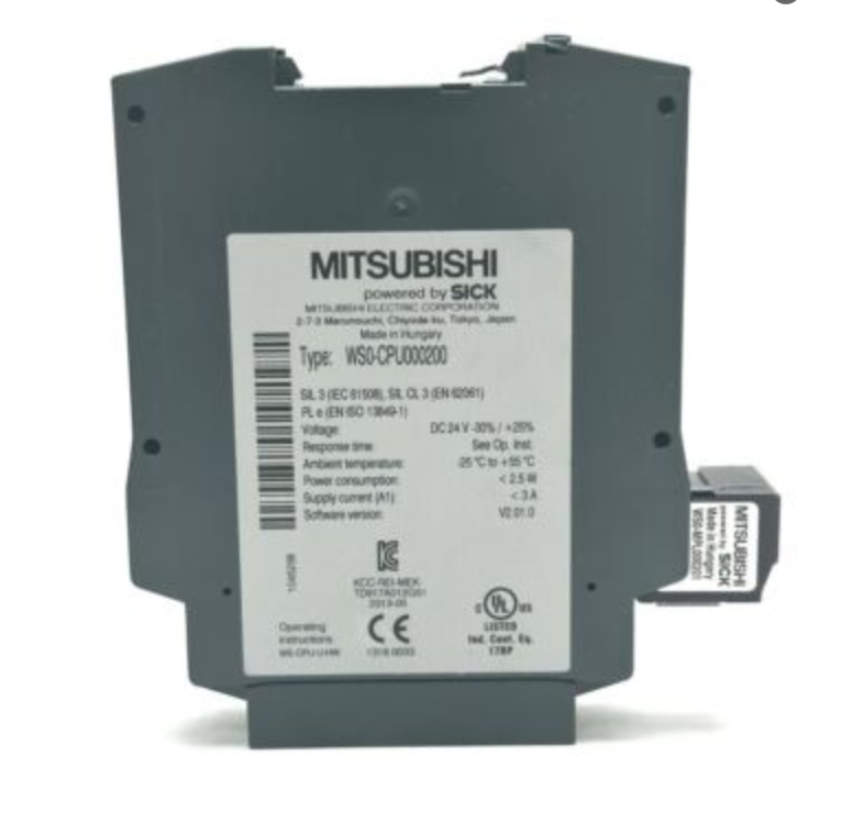 Mitsubishi Safety Relay Light Curtain Controller WS0-CPU000200