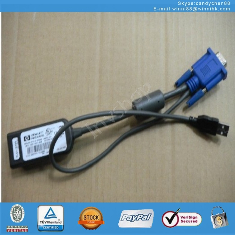 for HP KVM USB Used 336047-B21 INTERFACE ADAPTER 1-PACK WW 60 days warranty