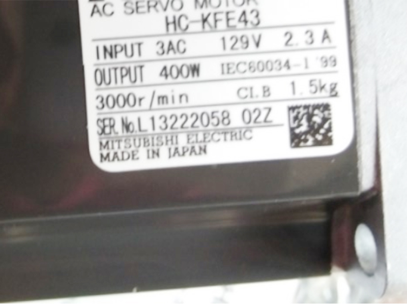mitsubishi servo motor HC-KFE43