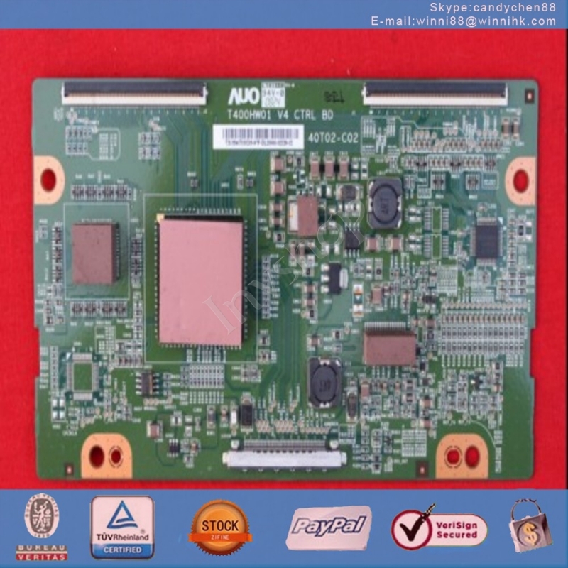 neue t400hw01 v4 40t02-c02 original t-con board 60 tage garantie