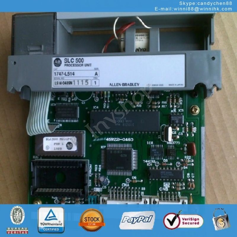 PLC 1747-L514CPU Used for AB 60 days warranty