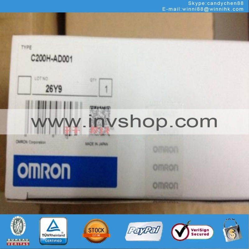 New Omron A/D Unit C200H-AD001 in box Module