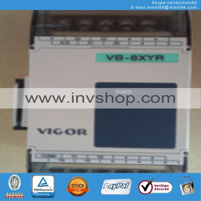 New VB-8XYR PLC VIGOR 24VDC 4 point DC24 input 4 point output Expansion Module