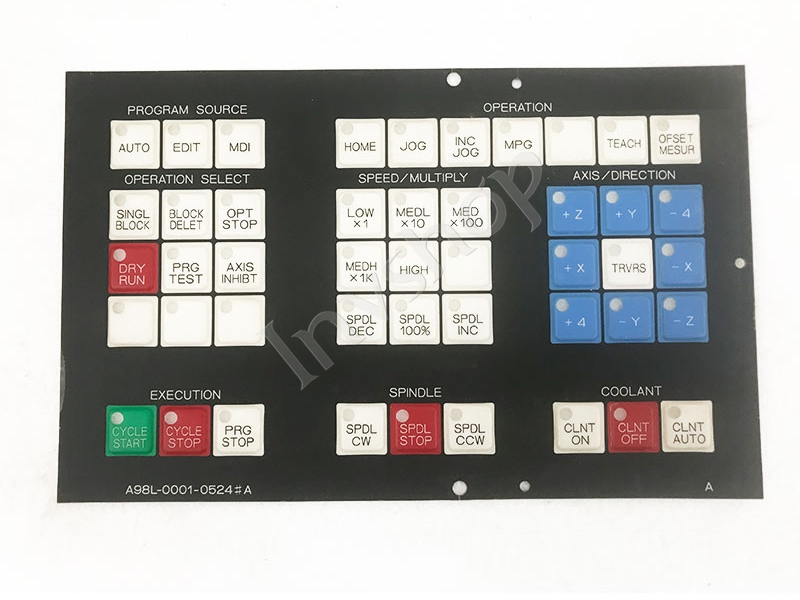 new A98L-0001-0524#T keypad for FANUC