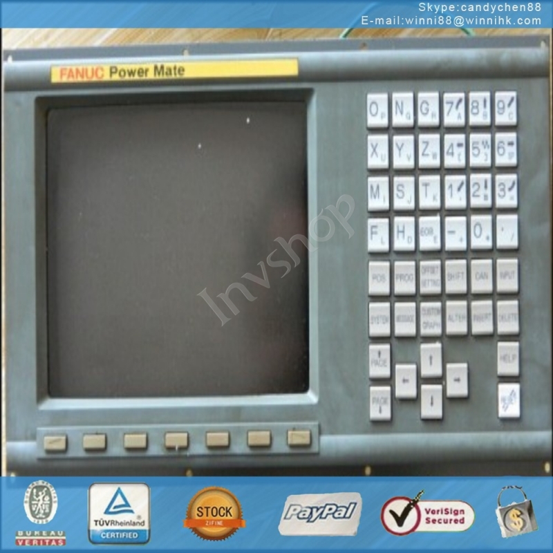 for FANUC display A02B-0166-C201 / R Used 60 days warranty