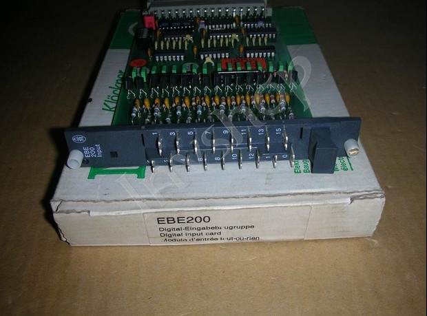 MOELLER ELECTRIC EBE-200 INPUT MODULE 24VDC DIGITAL