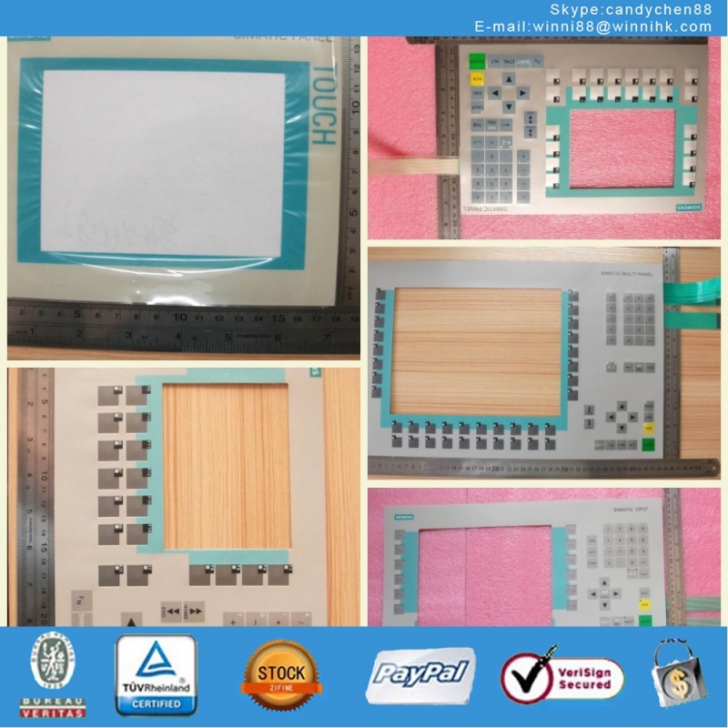Membrane Keypad Touch for Industrial monitor SIMATIC PANEL OP37 6AV3 637-1LL00-0AX0