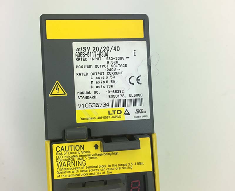 A06B-6117-H304 Fanuc Driver Ninety percent