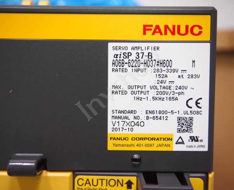 A06B-6220-H037#H600 Fanuc Servo Amplifier New and Original