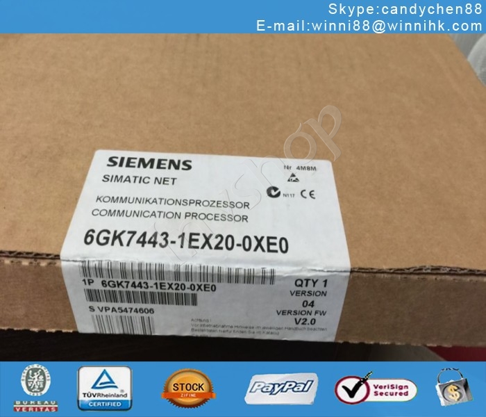 new Siemens 6gk7443-1ex20-0xe0 communication module