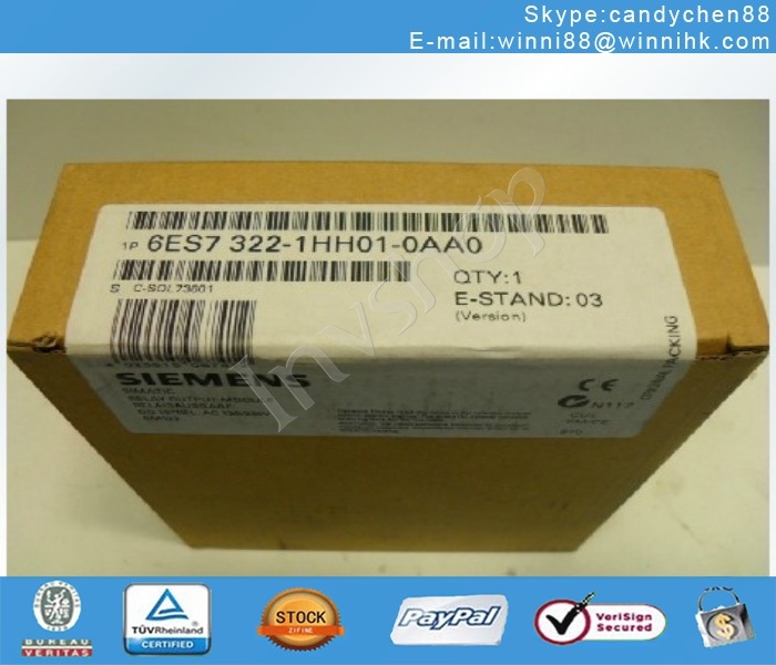 Siemens 6ES7 322 1HH01 0AA0 output module DO 16XREL AC