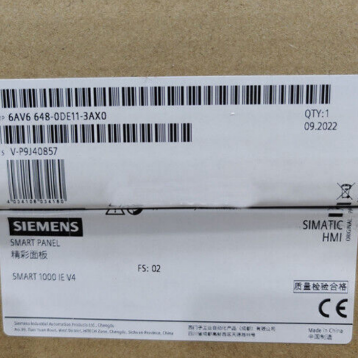 6AV6 648-0DE11-3AX0 Siemens new original genuine Touch screen HMI