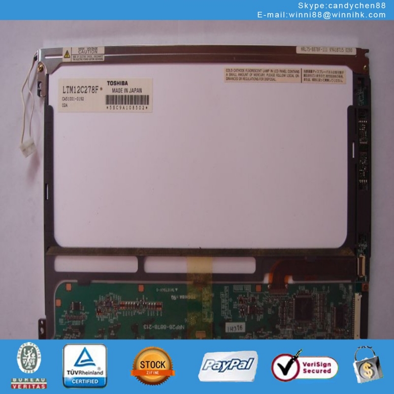 LTM12C278F professional lcd screen sales for industrial scre