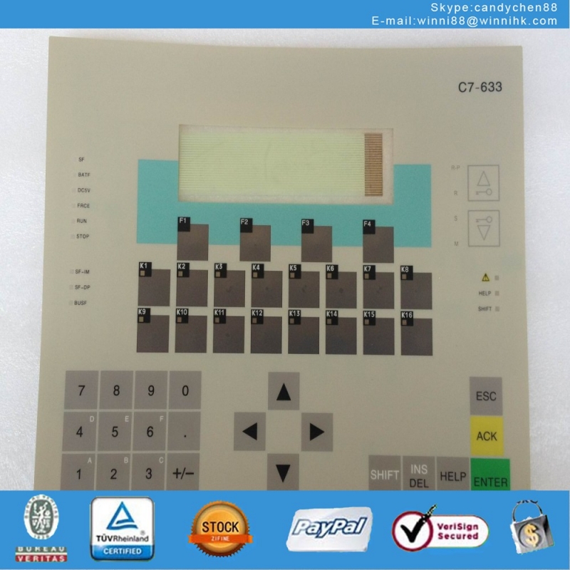 Membrane Keypad for C7-633