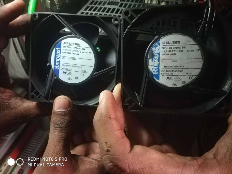 A5E02481604AA ebmpapst 24V 375MA 9W FAN