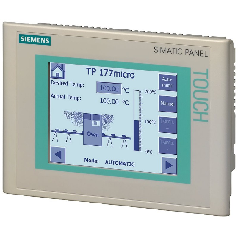Siemens HMI display panel 6AV2124-0QC02-0AX0