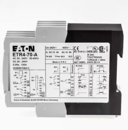 ETR4-70-A EATON multi-function timing relay