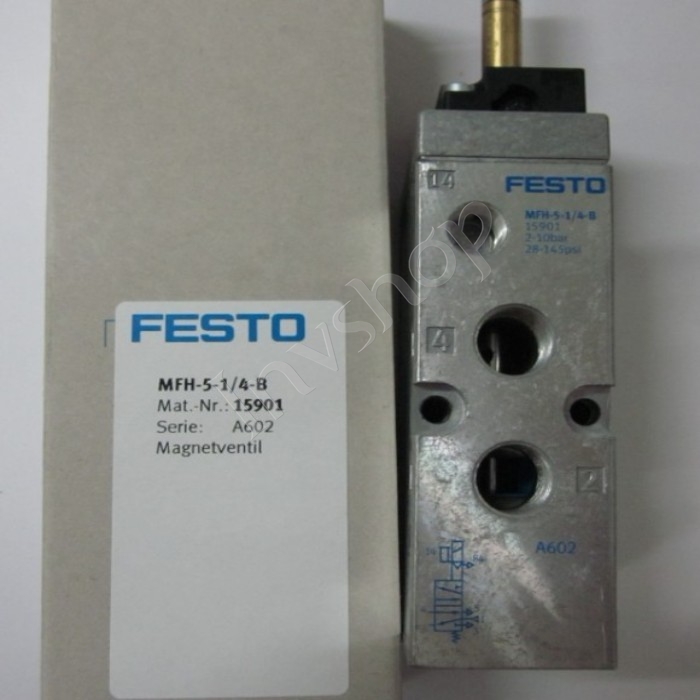 1pc festo mfh-5-1 / 4-b neue 15901 plc im kasten