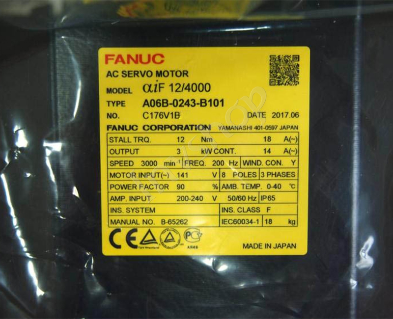 A06B-0243-B101 Fanuc-Servomotor